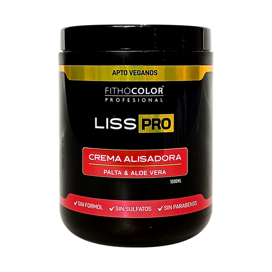 Crema Alisadora Liss Pro con Palta y Aloe Vera