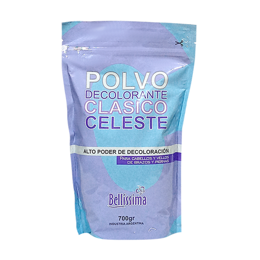 Polvo Decolorante Clásico Celeste