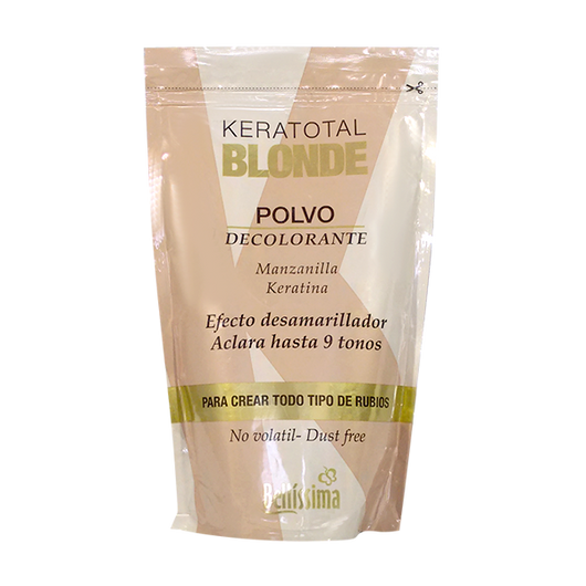 Polvo Decolorante Keratotal Blonde con Manzanilla