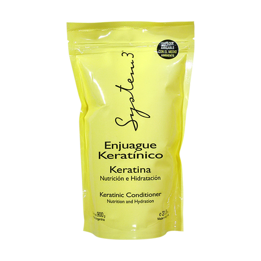 Enjuague Keratínico Nutrición e Hidratación