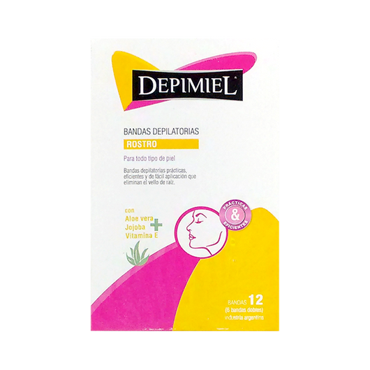 Bandas Depilatorias para Rostro