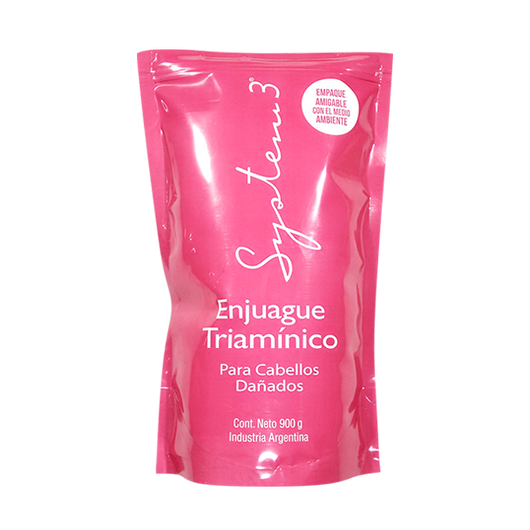 Enjuague Tridamínico para Cabellos Dañados