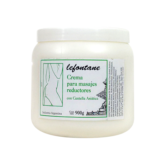 Crema para masajes reductores