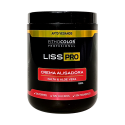 Crema Alisadora Liss Pro con Palta y Aloe Vera