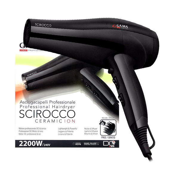 Gama Scirocco Secador Scirocco Ceramic Ion
