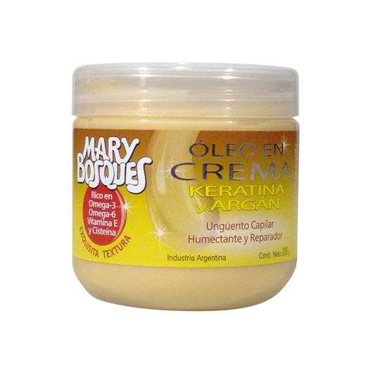 Baño de Crema Óleo en Crema Keratina y Argán1